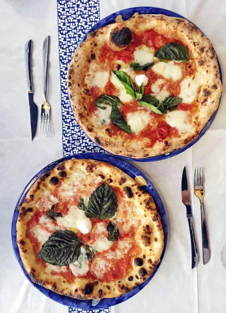 délicieuse pizza sans gluten à sorrento